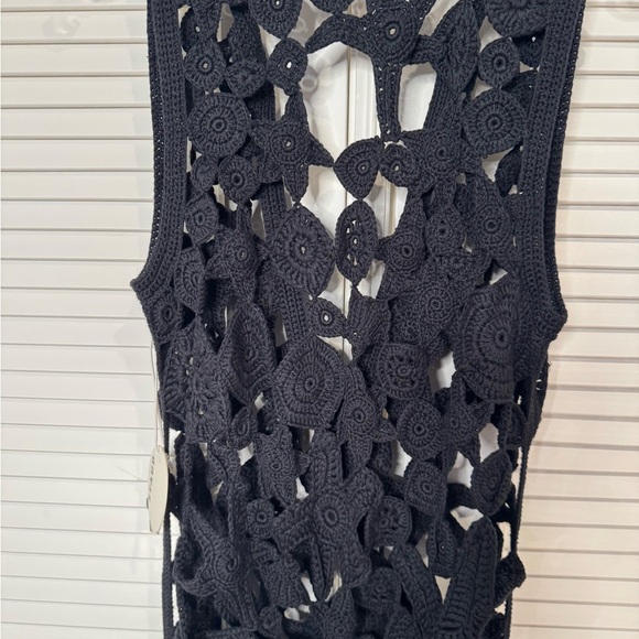 New NWT STAUD Pellegrino Dress Black Size M/L Retails $695 - Picture 11 of 11